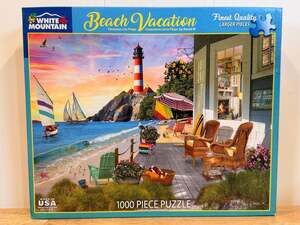 Beach Vacation 1000 Piece Jigsaw Puzzle by David M